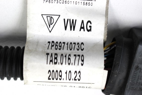 VW TOUAREG WIĄZKA ELEKTRYCZNA 7P6971073C przewodów -czujnik radarowy ACC 7P6 971 073 C 7P 2010- instalacja