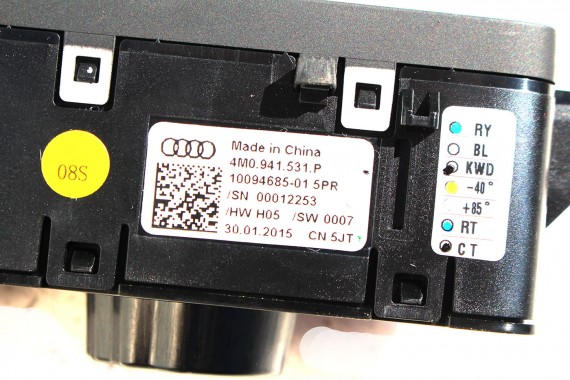 AUDI A4 A5 Q5 Q7 PRZEŁĄCZNIK WŁĄCZNIK ŚWIATEŁ 4M0941531P 4M0941531AB 4M0941531J 4M0941531P 4M0 941 531 P 4M0941531AB 4M0941531J