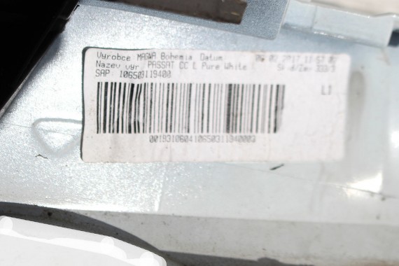 VW ARTEON LC9A LISTWA PROGOWA 3G8853855 3G8853856 Kolor biały listwy progowe 3G8 853 855 3G8853855 3G8853856 3G8853857 3G8853858