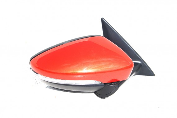 VW THE BEETLE LUSTERKO DRZWI PRAWE 8 pin LB2Y orange zewnętrzne pinów kabli przewodów 8 pin el.składane 5C 5C1857502 5C1 857 502