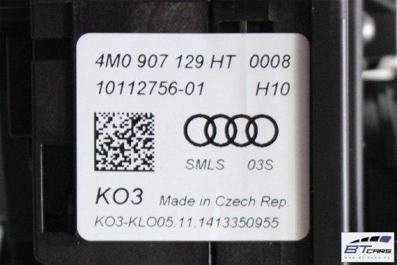AUDI A4 MANETKI + TAŚMA AIR BAG 4M0907129HT 4M0 907 129 HT przełącznik kierownicy + moduł 8W 4M0907129MF 4N0907129LH 4N0907129LK