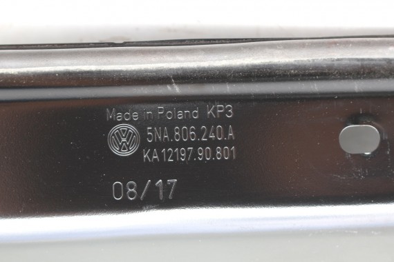 VW TIGUAN PODSZYBIE 5NA806240A PRAWE METALOWE RYNNA 5NA 806 240 A 5NA 2016- SKODA KODIAQ 565 5NA806240A 5NA806240A 5NA806240A