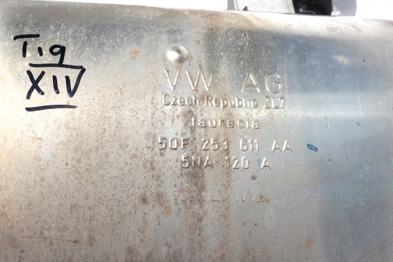 VW TIGUAN II WYDECH TŁUMIK 5NA253181BQ 5QF253611AA 5QF 253 611 AA końcowy 5NA253181BQ 5QF253611AA 5NA253181BQ 5QF253611AA 4*4