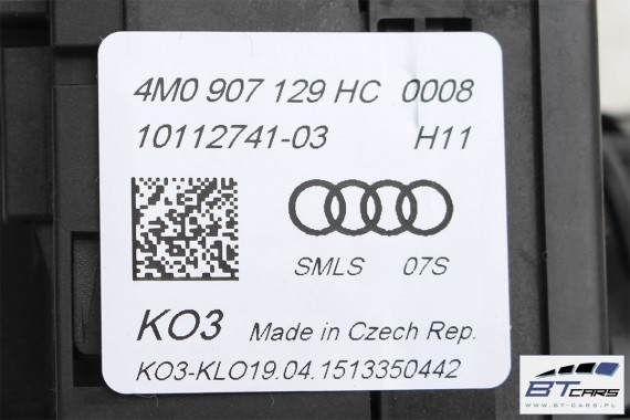 AUDI A4 MANETKI + TAŚMA AIR BAG 4M0907129HC 4M0 907 129 HC kierownicy + moduł manetka 8W 4N0907129KK 4N0907129PF 4N0907129MP
