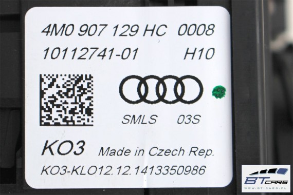 AUDI A4 MANETKI + TAŚMA AIR BAG 4M0907129HC 4M0 907 129 HC kierownicy + moduł manetka 8W 4N0907129KK 4N0907129PF 4N0907129MP