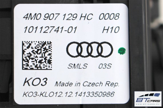 AUDI A4 MANETKI + TAŚMA AIR BAG 4M0907129HC 4M0 907 129 HC przełącznik przełączniki kierownicy + moduł manetka 8W 4N0907129KK