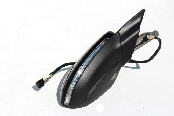 VW GOLF 7 VII L041 LUSTERKO DRZWI PRAWE 13 pin kabli elektrycznie składane zewnętrzne  pinów przewodów czarny 5G 5G9