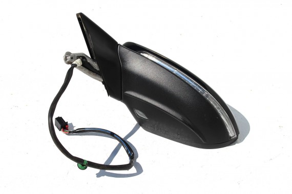 VW GOLF 7 VII L041 LUSTERKO DRZWI LEWE 9 pin kabli Kierowcy elektrycznie składane zewnętrzne  pinów przewodów czarny 5G 5G9 L041