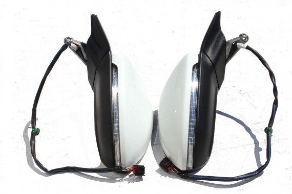 VW GOLF 7 VII LC9A LUSTERKO DRZWI LEWE 6 pin kabli zewnętrzne pinów przewodów Kolor: LC9A – biały ( pure white ) 5G 5G4 6pin