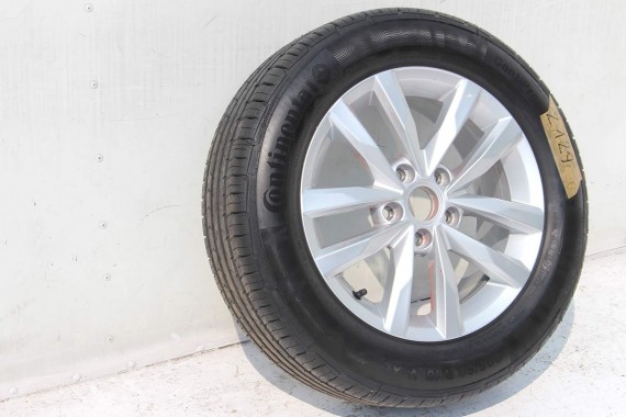 VW TOURAN KOŁO DOJAZDOWE 16 DOJAZDÓWKA ZAPAS 5TA601025 6,5J*16H2 ET48 CONTINENTAL CONTIPREMIUMCONTACT 5 205/60/16 96V