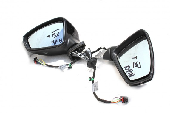 VW TIGUAN II 5NA LC9X LUSTERKO DRZWI LEWE KIEROWCY 9 pin kabli zewnętrzne elektrycznie składane 9 pinów przewodów kabli 2016-