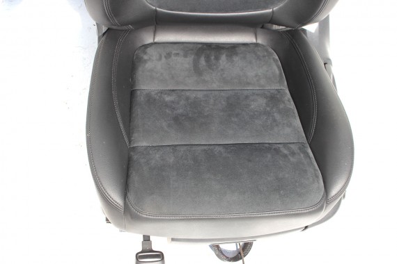 VW SHARAN 7N FOTELE KOMPLET FOTELI siedzeń siedzenia fotel tapicerka skóra kolor czarny wersja 6-osobowa 7N0