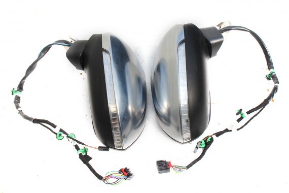 VW PASSAT B8 ALLTRACK LUSTERKO DRZWI PRAWE 13+2 pin kabli zewnętrzne pinów elektrycznie składane side assist 3G 2015- 15pin