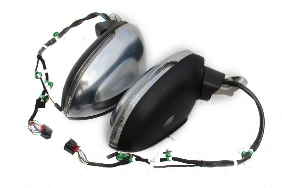 VW PASSAT B8 ALLTRACK LUSTERKO DRZWI PRAWE 13+2 pin kabli zewnętrzne pinów elektrycznie składane side assist 3G 2015- 15pin