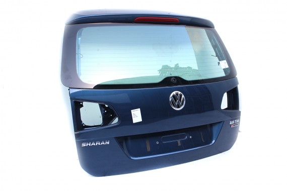 VW SHARAN 7N LB5H KLAPA TYLNA TYŁ BAGAŻNIKA BAGAŻNIK LB5H - niebieski 7N 7N0827025 7N0827025A 7N0827025B 7N0827025C 7N082702G
