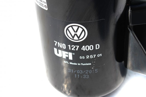 VW AUDI SEAT FILTR PALIWA OBUDOWA 7N0127400D 7N0 127 400 D  2,0 TDi  silnik 4-cyl.wysokoprężny  7N, 3C, 5N, 8U