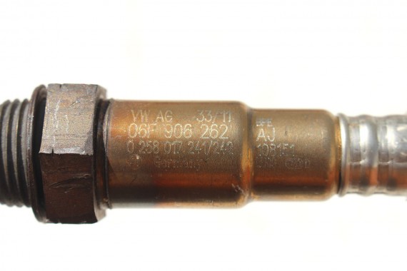 VW AUDI SKODA SONDA LAMBDA 06F906262AJ 06F 906 262 AJ benzyna 2.0 TFSi 06F906262AJ 06F906262AJ 06F906262AJ 06F906262AJ 06F906262