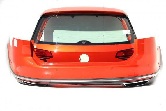 VW PASSAT B8 ALLTRACK LB9A TYŁ ZDERZAK tylny KLAPA BAGAŻNIKA + LAMPY Led LB2Y  Pomarańczowy / orange metallic) 3G 3G9