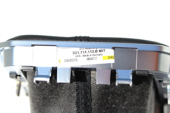 VW PASSAT B8 GAŁKA ZMIANY BIEGÓW 3G1711113B 3G1 711 113 B Kolor: MIT - czarny satynowy / srebrny 3G 3G8 3G1711113B 3G1711113