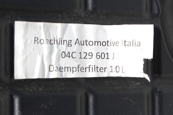 VW AUDI SEAT SKODA FILTR POWIETRZA 04C129601J 04C129601M obudowa 04C 129 601 J  04C 129 601 M 1.0 TSi benzyna 04C129601G