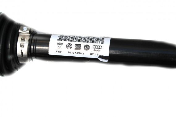 VW AUDI SKODA SEAT PÓŁOŚ TYŁ 1K0501204F TYLNA PRAWA 1K0501203F 1K0 501 204 F 1K0501203F 1K0501204F 1K0501203D 1K0501204D