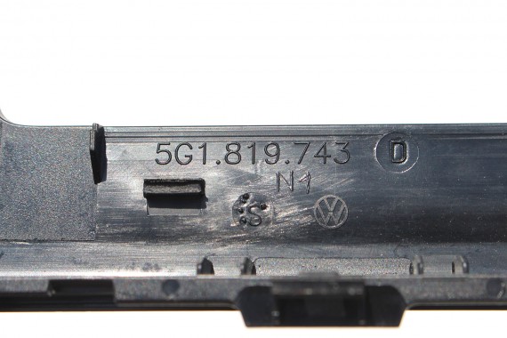 VW GOLF 7 VII 7 LISTWY OZDOBNE LISTWA DEKOR DEKORY WYKOŃCZENIE TAPICERKA 5G1819743 5G1863099  5G1863041 KOMPLET LISTEW OZDOBNYCH