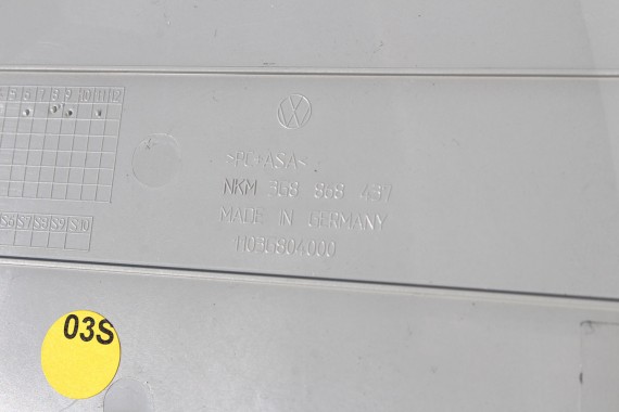 VW ARTEON NAKŁADKA OBUDOWA LUSTERKA 3G0868437 3G0 868 437 ZAŚLEPKA kolor 3HS mistral szary PASSAT B8 3G 3G8 3G0868437 3G0868437