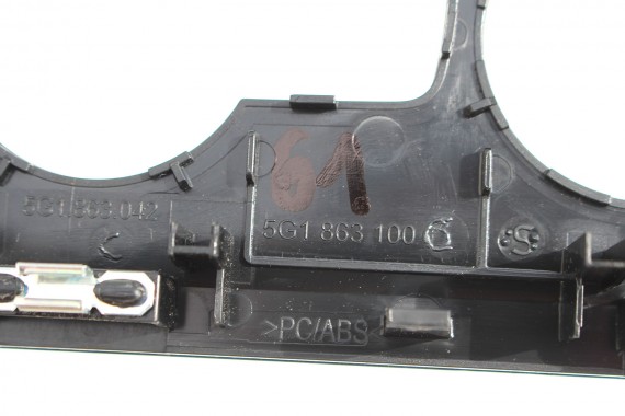 VW GOLF 7 LIFT LISTWY OZDOBNE KONSOLI LISTWA DEKOR DEKORY WYKOŃCZENIE TAPICERKA 5G1863391K 5G1863100G 5G1819743F 5G1864147 FL 5G