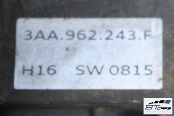 AUDI VW SEAT OTWIERANIE KLAPY BAGAŻNIKA NOGĄ 3AA962243D 3AA962243H 3AA962243F 3AA962243H 3AA 962 243 3AA962243F MODUŁ STEROWNIKI