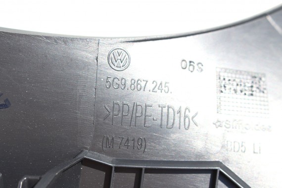 VW GOLF 7 LIFT PODSUFITKA + SŁUPKI 5G9867501H 5G0867233R 5G0867287 5G4867244 5G9867245 słupek A+B+C+D podsufitki KOMBI