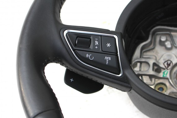 AUDI A1 A6 A7 FL KIEROWNICA + BIEGI 4G0419091G 4G0419091S 4G0419091BE 4G0 419 091 G Kolor: 1KT czarny soul 4G0419091G 4G0419091S