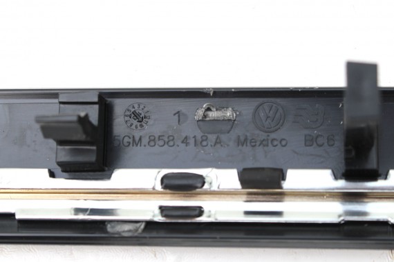 VW GOLF 7 LIFT LISTWY OZDOBNE KONSOLI LISTWA DEKOR DEKORY WYKOŃCZENIE TAPICERKA 5G18633915GM863042 5GM819704 5GM858418A