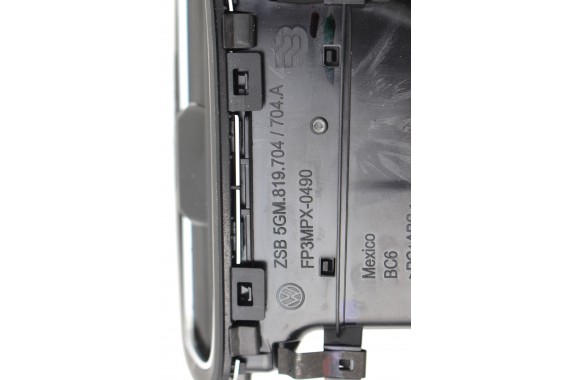 VW GOLF 7 LIFT LISTWY OZDOBNE KONSOLI LISTWA DEKOR DEKORY WYKOŃCZENIE TAPICERKA 5G18633915GM863042 5GM819704 5GM858418A