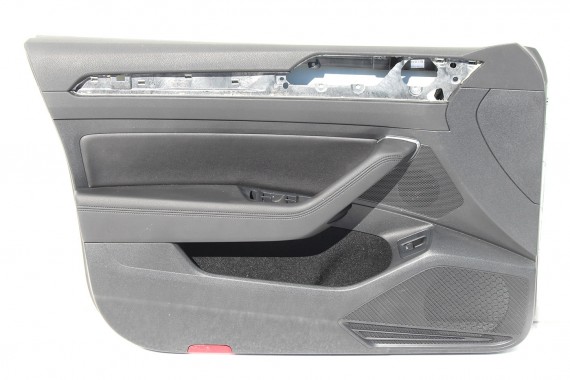 VW PASSAT B8 ALLTRACK FOTELE KOMPLET FOTELI siedzeń siedzenia tapicerka skóra KOMBI + alcantara kolor czarny 3G 3G9