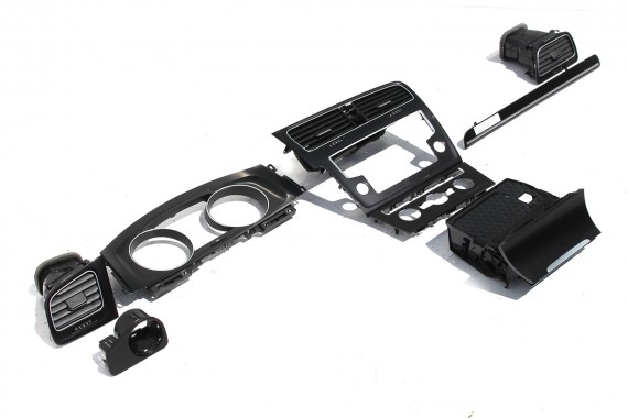 VW GOLF 7 VII GTD LISTWY OZDOBNE KONSOLI LISTWA DEKOR DEKORY WYKOŃCZENIE TAPICERKA 5G1863391 5G1863042 5G1858418C 5G1819743
