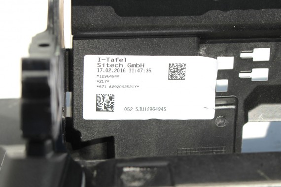 VW PASSAT B8 ARTEON KONSOLA 3G1857003AK DESKA ROZDZIELCZA KOKPIT PULPIT 3G1857003BL JCK czarny tytanowy HEAD UP 3G 3G1857003AK