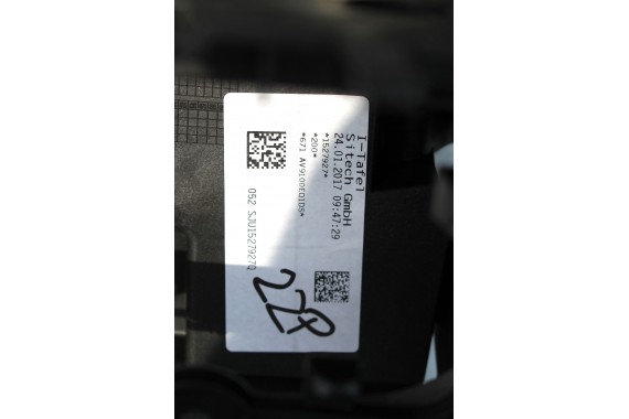 VW PASSAT B8 ARTEON KONSOLA 3G1857003BK DESKA ROZDZIELCZA KOKPIT PULPIT 3G1857003AE 3G1857003L 3G1857003AL czarny 3G 3G1857003BK