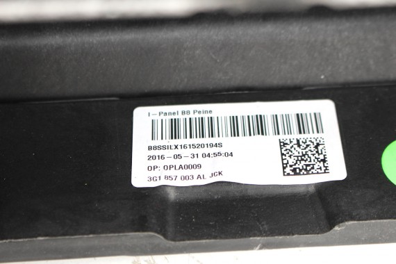 VW PASSAT B8 ARTEON KONSOLA 3G1857003AL DESKA ROZDZIELCZA KOKPIT PULPIT 3G1857003AE 3G1857003L 3G1857003BK czarny 3G 3G8