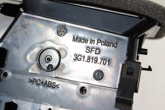 VW PASSAT B8 ARTEON WLOTY POWIETRZA KONSOLI 3G1858416F 3G1819701E 3G1 858 416 F  3G1 819 701 E 3G 3G8 kratka