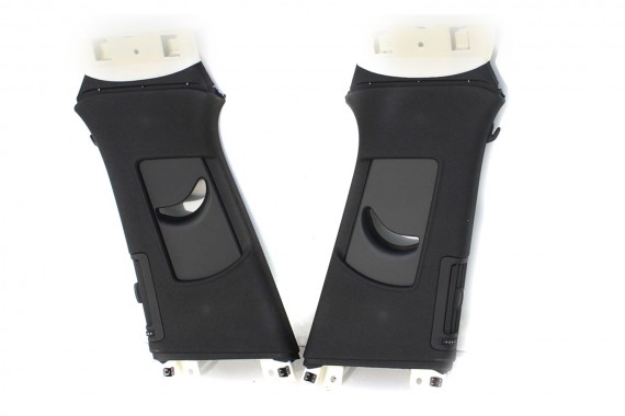 AUDI A8 SŁUPEK B PODSUFITKI 4H0867239B 4H0867240B TAPICERKA poszycie 4H D4 górne EU4 czarny 4H0867239B 4H0867240B  4H0867239B