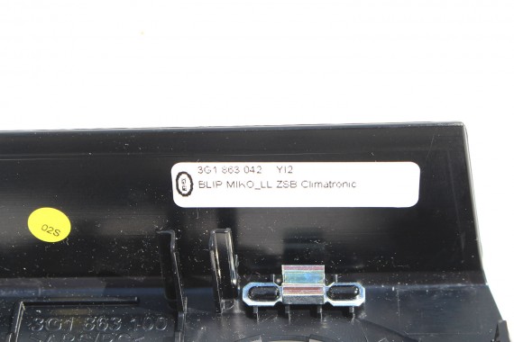 VW ARTEON PASSAT B8 RAMKA KLIMATRONIKA 3G1863042 KLIMY KONSOLI PANELU KLIMATYZACJI 3G1 863 042 3G 3G8 3G1863042  3G1863042