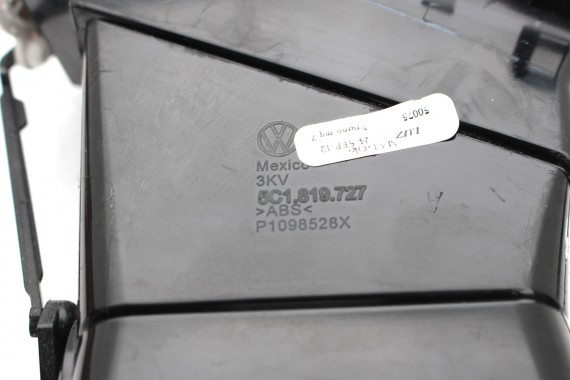 VW THE BEETLE KRATKI NAWIEWU KONSOLI 5C5819703 5C5819704 5C1819727 5C1819728 czarny WLOTY POWIETRZA WLOT 5C5819703B 5C5819704B