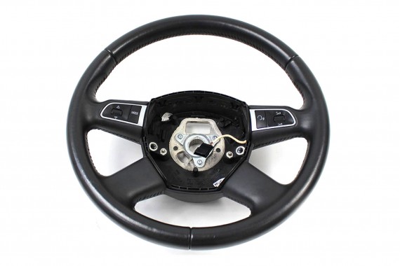 AUDI A4 A5 Q5 KIEROWNICA SKÓRA 8R0419091C 8K 8R0 419 091 C WUN - czarny 8R0419091C 8R0419091C 8R0419091C 8R0419091C 8R0419091C