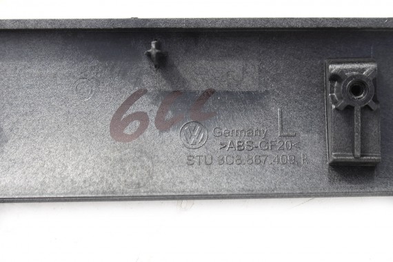 VW PASSAT B7 CC LIFT LISTWY OZDOBNE LISTWA DEKOR DEKORY WYKOŃCZENIE TAPICERKA 3C8863100B 3AB857212D 3C8867420K WY6 carbon 3A 3C8
