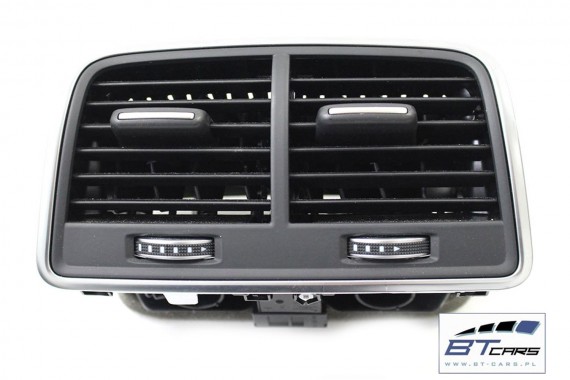 AUDI A6 A7 WLOTY POWIETRZA TUNELU 4G0819203C 4G0 819 203 C 4G tunle środkowego 6PS czarny chrom pokretła 4G0819203C 4G0819203B