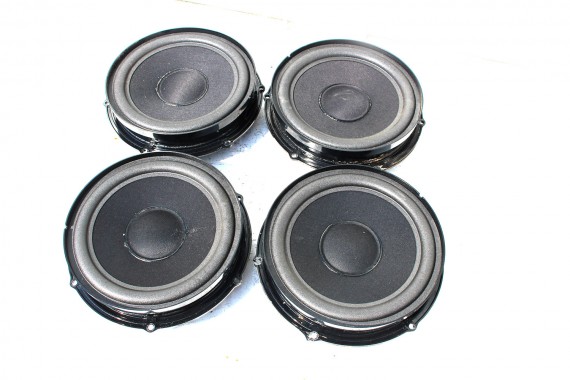 VW TOUAREG ZESTAW GŁOŚNIKÓW GŁOŚNIKI KOMPLET 7L 7L6035411A głośnik wysokotonowy 2 szt 1F0035411G niskotonowy 4 szt 7L 7L6035411