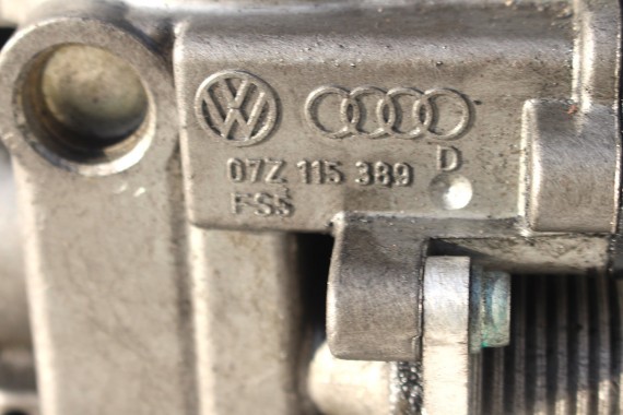 VW TOUAREG FILTR CHŁODNICA OLEJU 07Z115389D 07Z115308B 07Z115389H 07Z 115 389 D 7L chłodniczka 07Z115389D 07Z115308B 07Z115389H