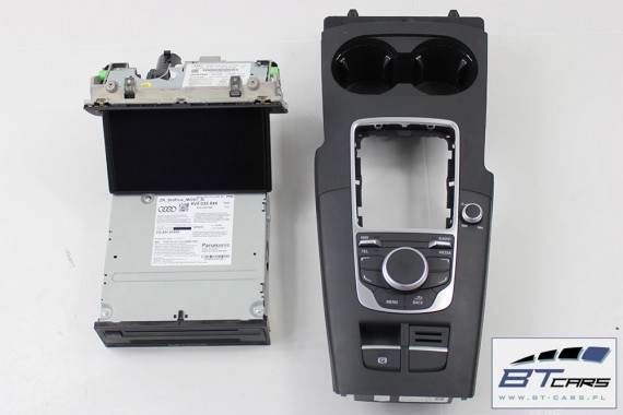AUDI A3 ZESTAW MMI PANEL + MONITOR + CZYTNIK 8V0035844 8V0919603C 8V0919614B wyświetlacz ekran lcd 8V0035878 MIB Gen1 8V0035844