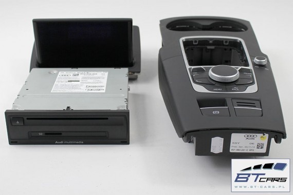 AUDI A3 ZESTAW MMI PANEL + MONITOR + CZYTNIK 8V0035844 8V0919603C 8V0919614B wyświetlacz ekran lcd 8V0035878 MIB Gen1 8V0035844