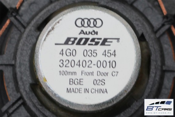 AUDI A7 GŁOŚNIKI + WZMACNIACZ KOMPLET BOSE 4G 4G0035223A 4H0035399B 4G0035399 4G0035411 4G0035454 4G8035297 4G8035298 4G8035402